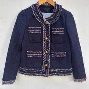 J Crew Liberty Tweed Lady Jacket
